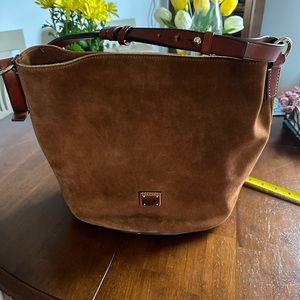 Dooney and Bourke Thea suede tote